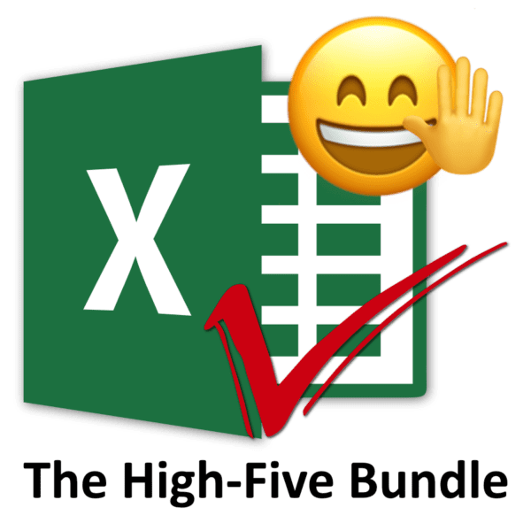 The MS Excel High-Five bundle from Summit Solutions Training